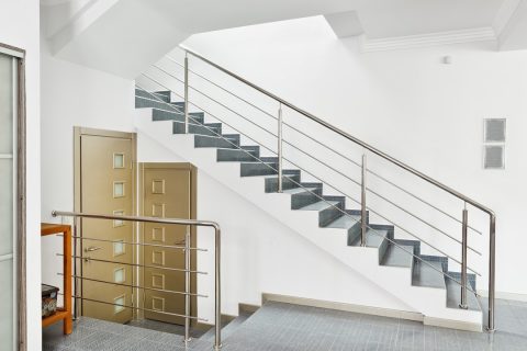 Zoom sur l'habillage d'escalier
